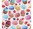 Мелованная упаковочная бумага ЗОЛОТАЯ СКАЗКА Sweets 70х100 см, 5 дизайнов, 70 г/м2 591596 2