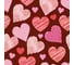 Мелованная упаковочная бумага ЗОЛОТАЯ СКАЗКА Love 70х100 см, 5 дизайнов, 70 г/м2 591595 3