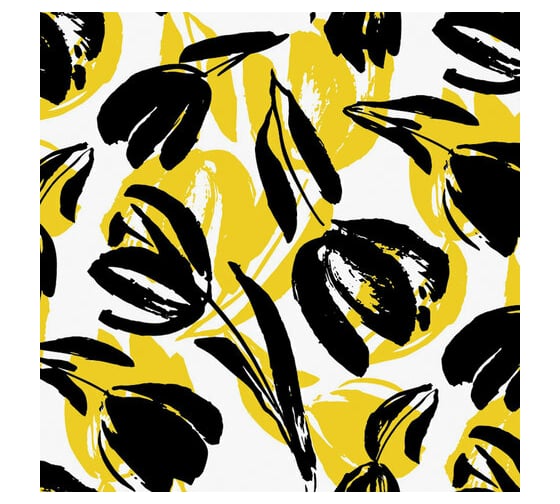 Мелованная упаковочная бумага ЗОЛОТАЯ СКАЗКА Vintage Flowers 70х100 см, 5 дизайнов, 70 г/м2 591587