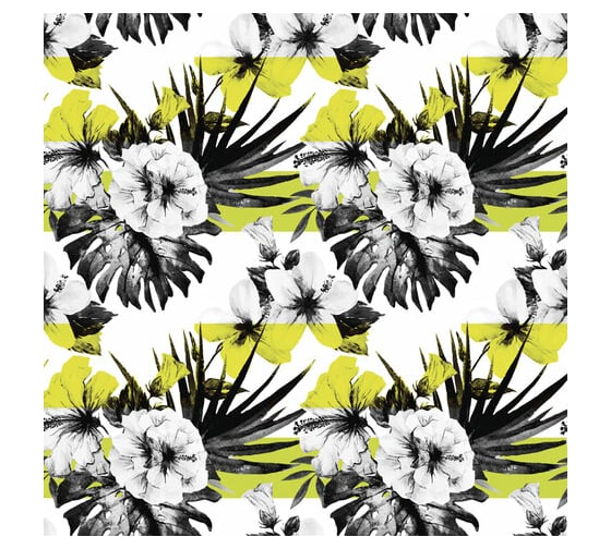 Мелованная упаковочная бумага ЗОЛОТАЯ СКАЗКА Vintage Flowers 70х100 см, 5 дизайнов, 70 г/м2 591587