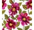 Мелованная упаковочная бумага ЗОЛОТАЯ СКАЗКА Vintage Flowers 70х100 см, 5 дизайнов, 70 г/м2 591587 6