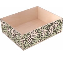 Декоративный ящик МУЛЬТИДОМ Исчезающая красота размер 30х25х10 см MT18-41