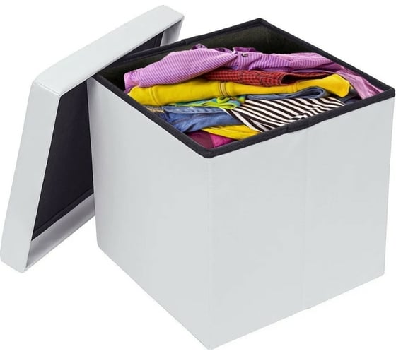 Складная оттоманка для хранения Tatkraft BLANC 55 16323