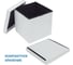 Складная оттоманка для хранения Tatkraft BLANC 55 16323 4