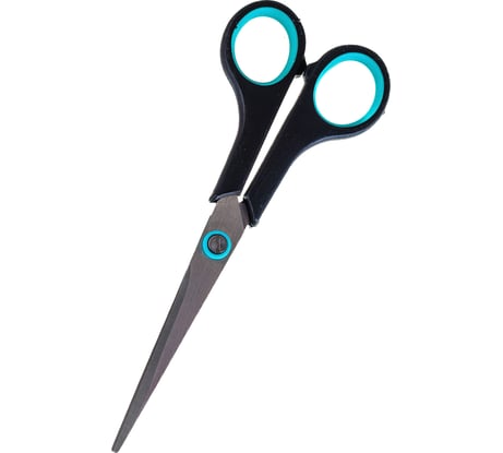 Ножницы DOLCE COSTO 17,5 см ручки с резиновыми вставками D00172