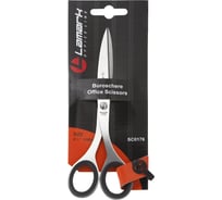 Ножницы LAMARK 16,5см металлические ручки с резиновыми вставками SC0176