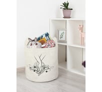 Корзина для игрушек JoyArty "Рука об руку по жизни" 35x35 см  toba_385279_S