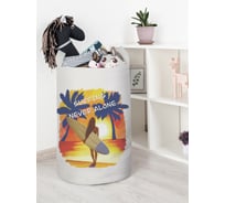 Корзина для игрушек JoyArty "Серфинг на закате" 40x60 см  toba_385263_L