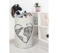 Корзина для игрушек JoyArty "Любовь к путешествию" 40x60 см  toba_385281_L