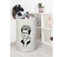 Корзина для игрушек JoyArty "Фрида с цветами" 40x60 см  toba_385275_L