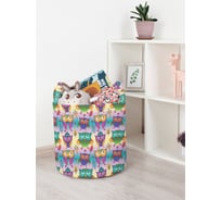 Корзина для игрушек JoyArty "Собрание сов" 35x35 см  toba_378652_S