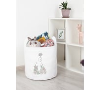 Корзина для игрушек JoyArty "Прекрасная леди весны" 35x35 см  toba_385296_S