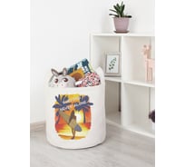 Корзина для игрушек JoyArty "Серфинг на закате" 35x35 см  toba_385263_S