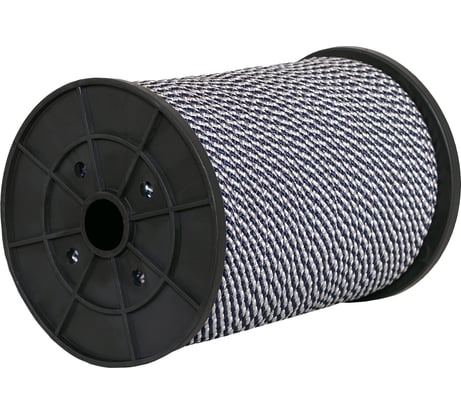 Репшнур ЛАНЕКС-КАНАТ LANEX 6мм, 24пр, с сердечником, 100м 4673737818611