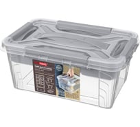 Универсальный ящик с замками и вставкой-органайзером Econova "GRAND BOX", 290x190x124ММ, 4,2Л 433224130