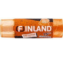 Мешки с завязками для мусора Finland 35 л, 15 шт Центроинструмент 2036