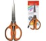 Ножницы BRAUBERG ULTRA COLOR 190 мм, ассорти, резиновые ребристые вставки 237456 1