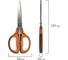 Ножницы BRAUBERG ULTRA COLOR 190 мм, ассорти, резиновые ребристые вставки 237456 6