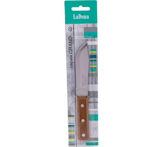 Кухонный нож Ladina GRAND деревянная ручка 23 см 20049