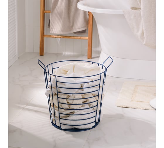 Корзина Moroshka Infinity 46.3x36.9x40.6 см, цвет синий 907-014-01