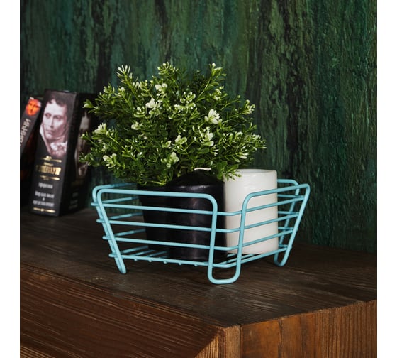 Органайзер Moroshka Biruza 20.9x20.9x10 см, цвет бирюзовый 929-014-01