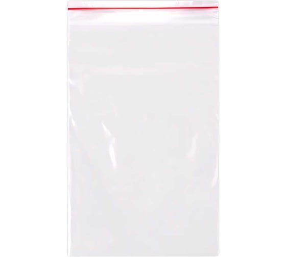 Пакеты BRAUBERG EXTRA ZIP LOCK зиплок, прочные, комплект 100 шт, 12x17 cм, ПВД, 60 мкм 608171