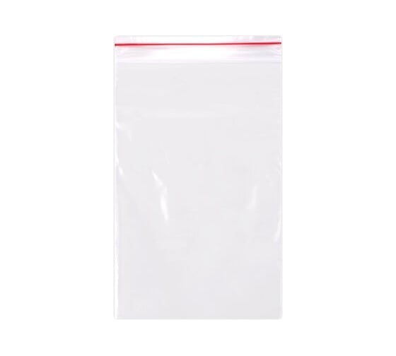 Пакеты BRAUBERG EXTRA ZIP LOCK зиплок, прочные, комплект 100 шт, 15x20 cм, ПВД, 60 мкм 608172