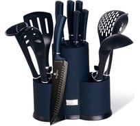 Набор ножей и кухонных аксессуаров BerlingerHaus на подставке, 12 предметов 6249-BH