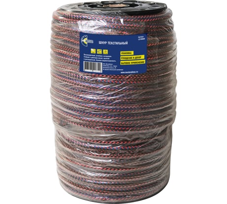 Текстильный шнур МастерАлмаз 12 мм, 100 м 137008М