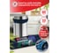 Пакеты для мусора SUPER POWER 60 л, 10 шт в рулоне GRIFON 101-090/1 2