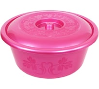 Таз Милих Пластик 12 л с крышкой 8112