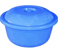 Таз Милих Пластик 50 л с крышкой 8150