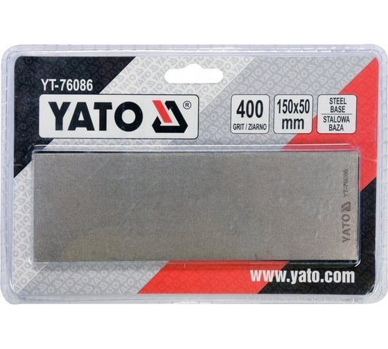 Алмазный заточной брусок YATO 150x50 мм, G/400 YT-76086