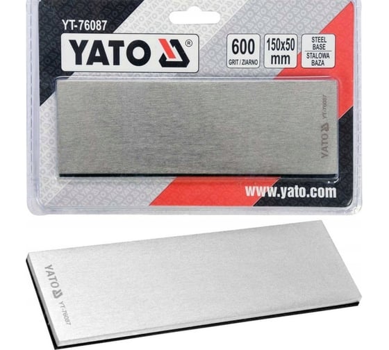 Алмазный заточной брусок YATO 150x50 мм, G/600 YT-76087