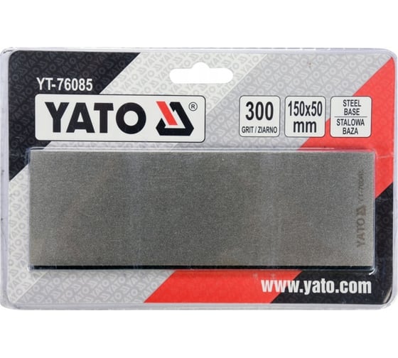 Алмазный заточной брусок YATO 150x50 мм, G/300 YT-76085 364876085 092 1