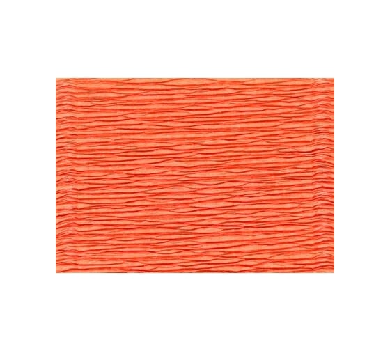Гофрированная бумага BLUMENTAG 50 см х 2.5 м, 180 г/м2, 17/E6 ярко-оранжевый 504407