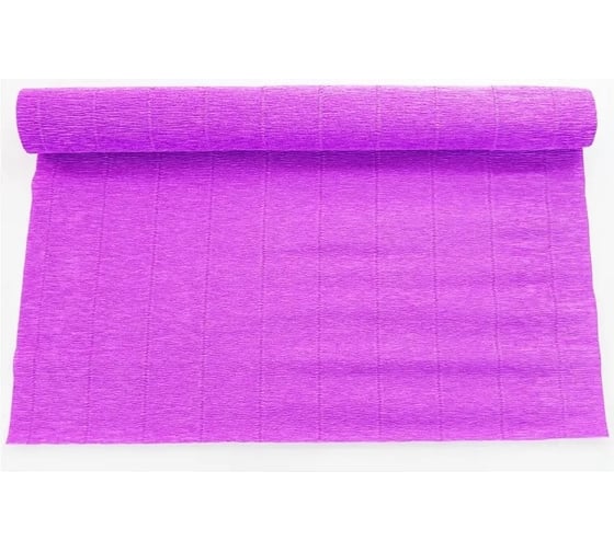 Гофрированная бумага BLUMENTAG 50 см х 2.5 м, 180 г/м2, 590 сиреневый 471031 1