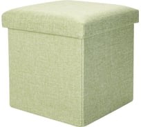 Короб складной ГЕЛЕОС, размер 30x30x30 см, светло-зеленый ПУФ-31-СЗ