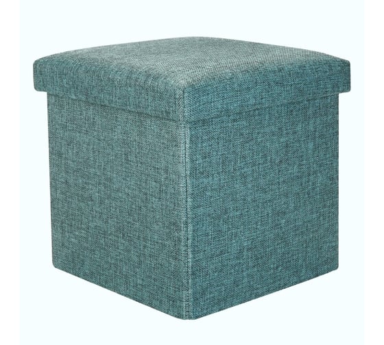 Короб складной ГЕЛЕОС, размер 30x30x30 см, бирюзовый ПУФ-31-ГЛ