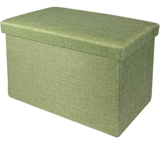 Складной короб ГЕЛЕОС 49x31x31 см, светло-зеленый ПУФ-49-СЗ 1
