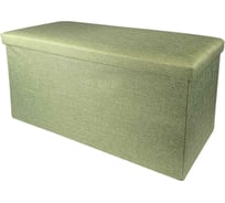 Складной короб ГЕЛЕОС 76x38x38 см, светло-зеленый ПУФ-76-СЗ