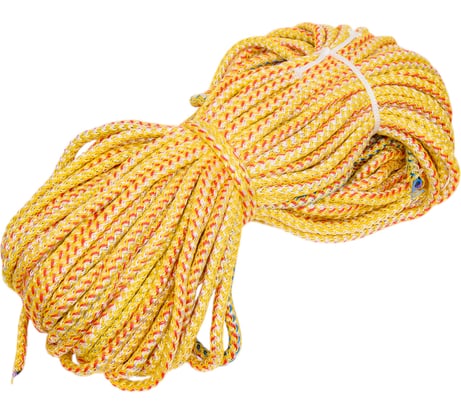 Вязаный шнур-веревка с сердечником ООО ТПК Сигма ПП d-10 мм, 50 м ШВХС34