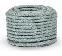 Джутовый канат ЩИТ ДТ тросовой свивки, диаметр 6 мм, синий, в отрезках по 15 м ЦН 13746-1