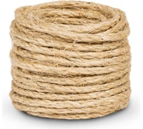 Канат сизалевый ЩИТ СТ тросовой свивки, диаметр 5 мм, в отрезках по 15 м ЦН 13761-1