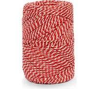 Нитка ЩИТ хлопчатобумажная, 50 текс х 15, белая/красная, по 120 м, сменный блок 13736-1