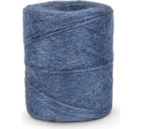 Джутовый шпагат ЩИТ ШД 1.2 ктекс, П 2 пол. 2-ниточный, в бобине, по 0.2 кг, синий ЦН 13800-1