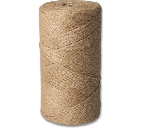 Джутовый шпагат ЩИТ ШД 1.67 ктекс, П 3 пол. 3-ниточный, в бобине, по 0.5 кг ЦН 13801-1