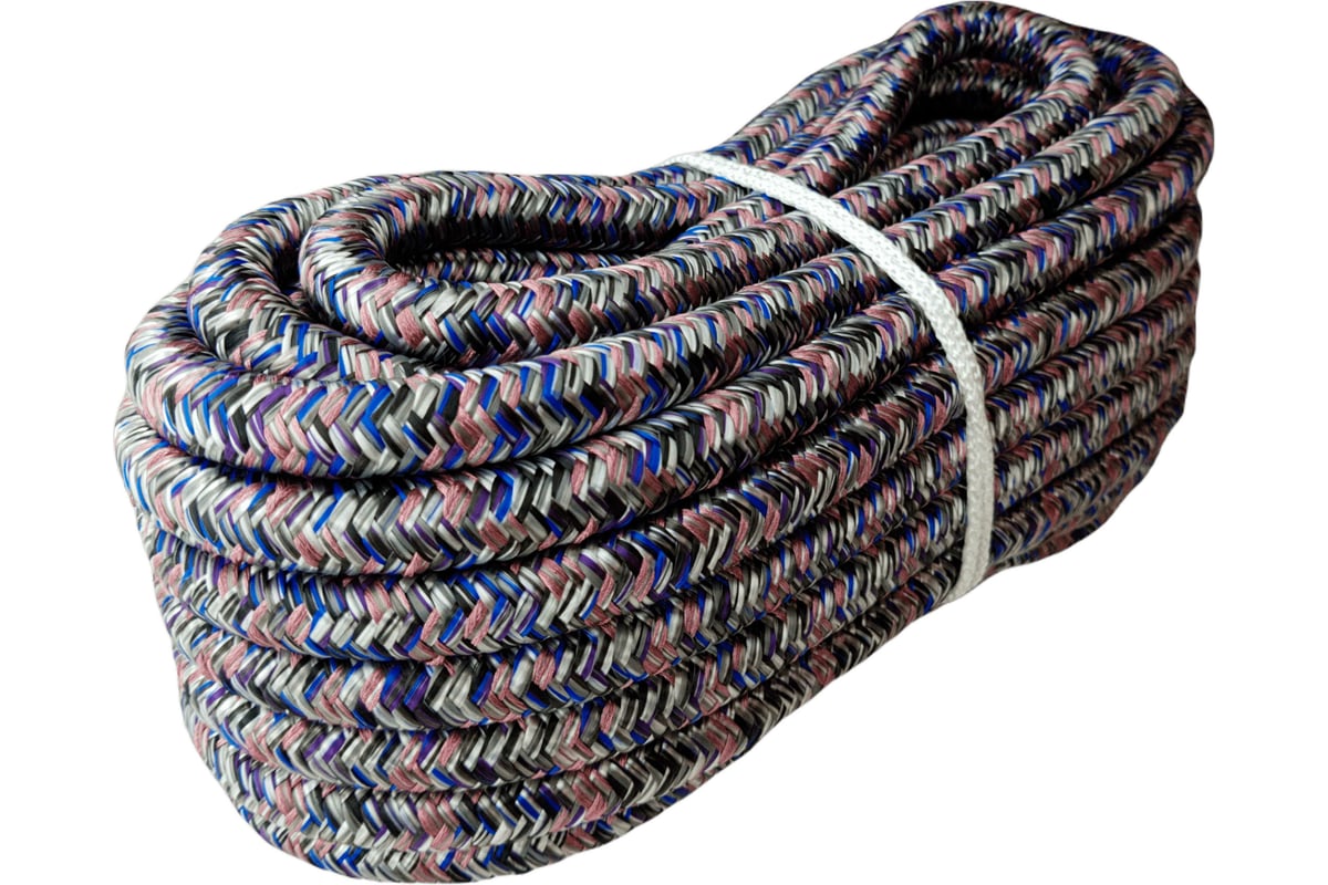 Полипропиленовый плетеный шнур с сердечником truEnergy 16 мм, цветной .