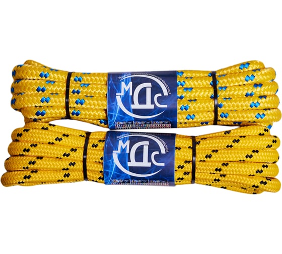 Плетеный полипропиленовый канат ТОРГОВО-ПРОИЗВОДСТВЕННАЯ КОМПАНИЯ МДС 14 мм, 16 прядей, 5 м 7930050321332