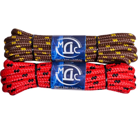 Плетеный полипропиленовый канат ТОРГОВО-ПРОИЗВОДСТВЕННАЯ КОМПАНИЯ МДС 12 мм, 16 прядей, 5 м 7930050321325